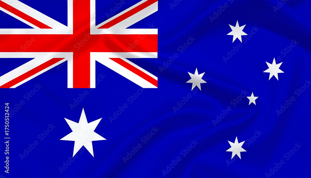 Fototapeta premium flag of Australia