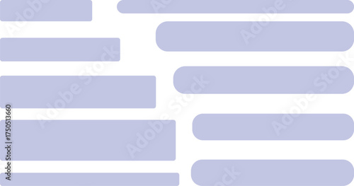 A set of purple, rectangular banner backgrounds that are easy to use due to the variety of rectangle shapes.