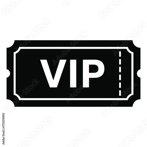 Exclusive VIP Ticket Pass for Premium Events and Experiences Illustration