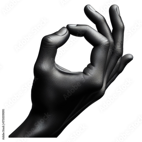 Gyaan mudra vector image illustration