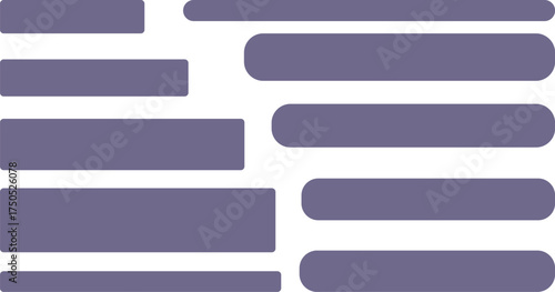 A set of purple, rectangular banner backgrounds that are easy to use due to the variety of rectangle shapes.