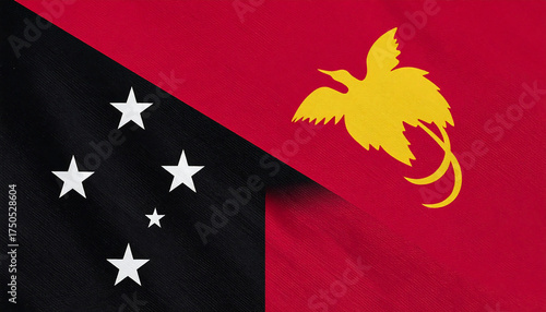 flag of Papua New Guinea