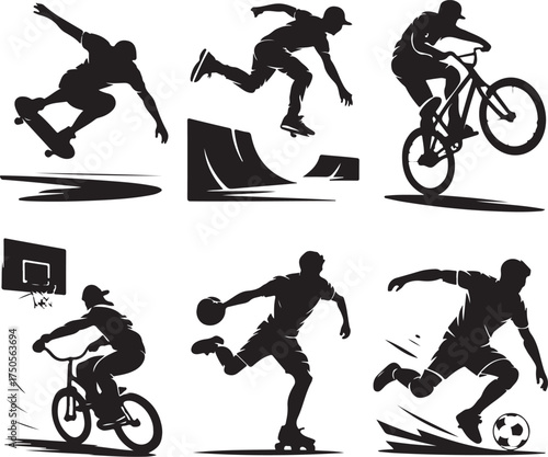 Silhouette action sports collection for active lifestyle