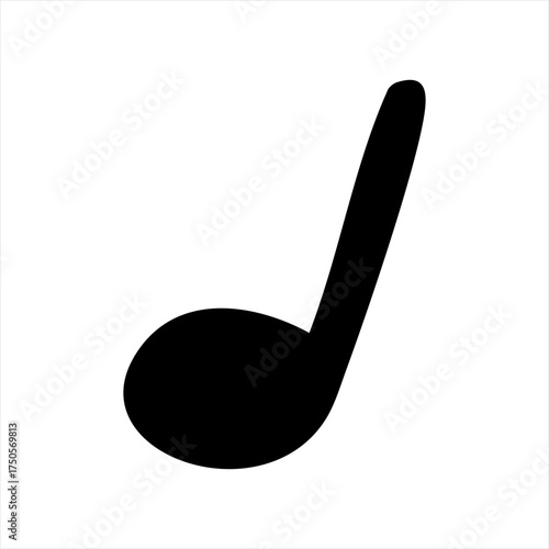 music icon on black