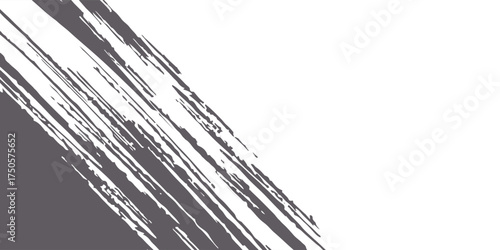 Grunge brush stroke background. White brush stroke isolated on abstract white background.