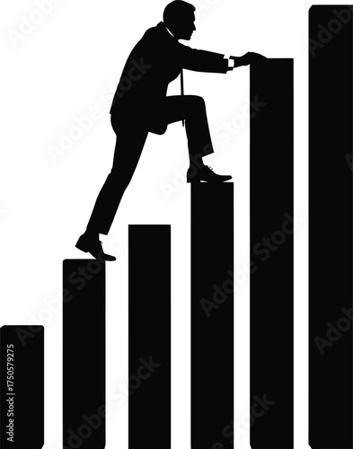 Black bicycle silhouette isolated on white background simple and minimalist illustration of a bike for transportation or recreation