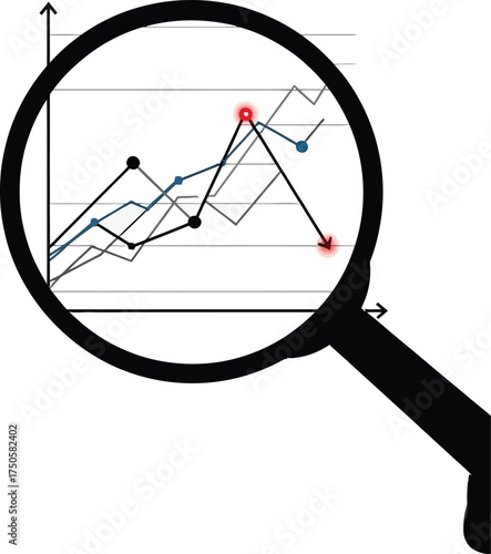 Microphone with sound waves, music notes, and a vinyl record, representing audio recording and music production isolated on white background