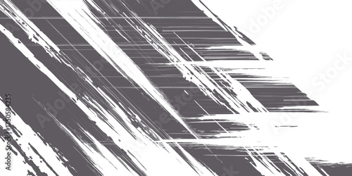 Distressed background in black and white texture with  dark spots, scratches and lines. Abstract illustration