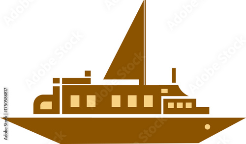 ship on the sea