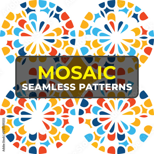Aesthetic Colorful Pattern Background for Trendy Modern Design Collections