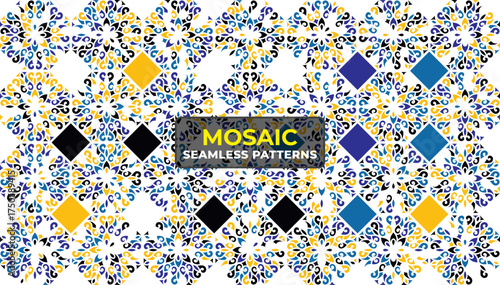 Aesthetic Colorful Pattern Background for Trendy Modern Design Collections