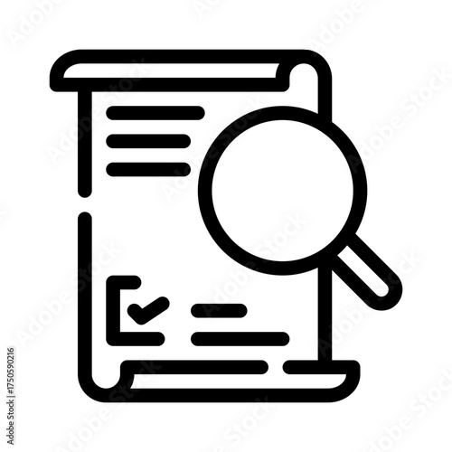 inspection line icon