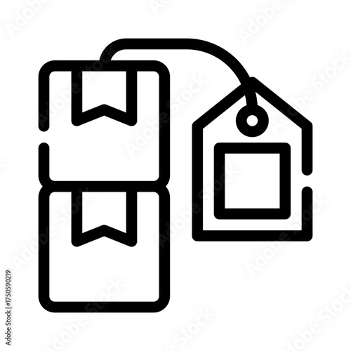label line icon