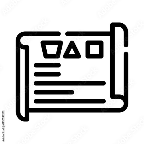 labeling line icon