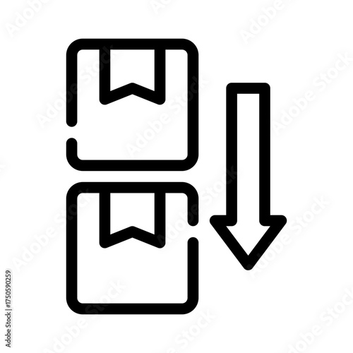 sort line icon