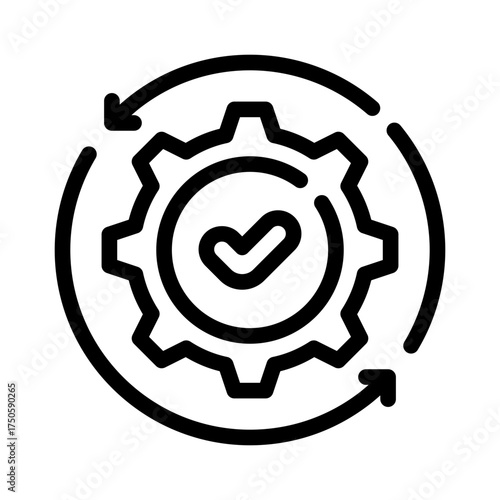 sustain line icon