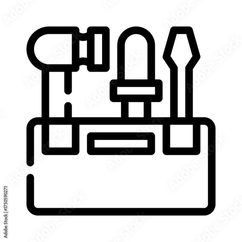 toolbox line icon