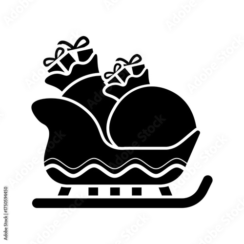 Christmas Sleigh Illustration