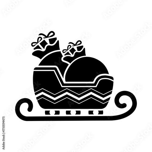 Christmas Sleigh Illustration