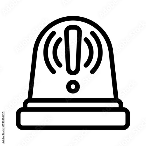 alert line icon