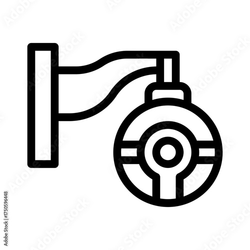 CCTV line icon