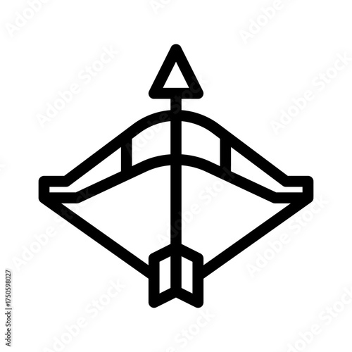 longbow line icon