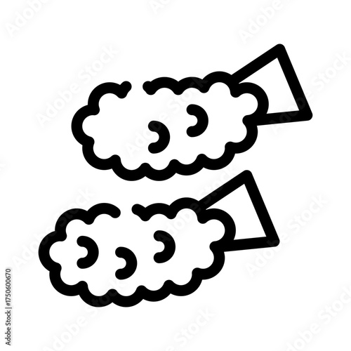 tempura line icon