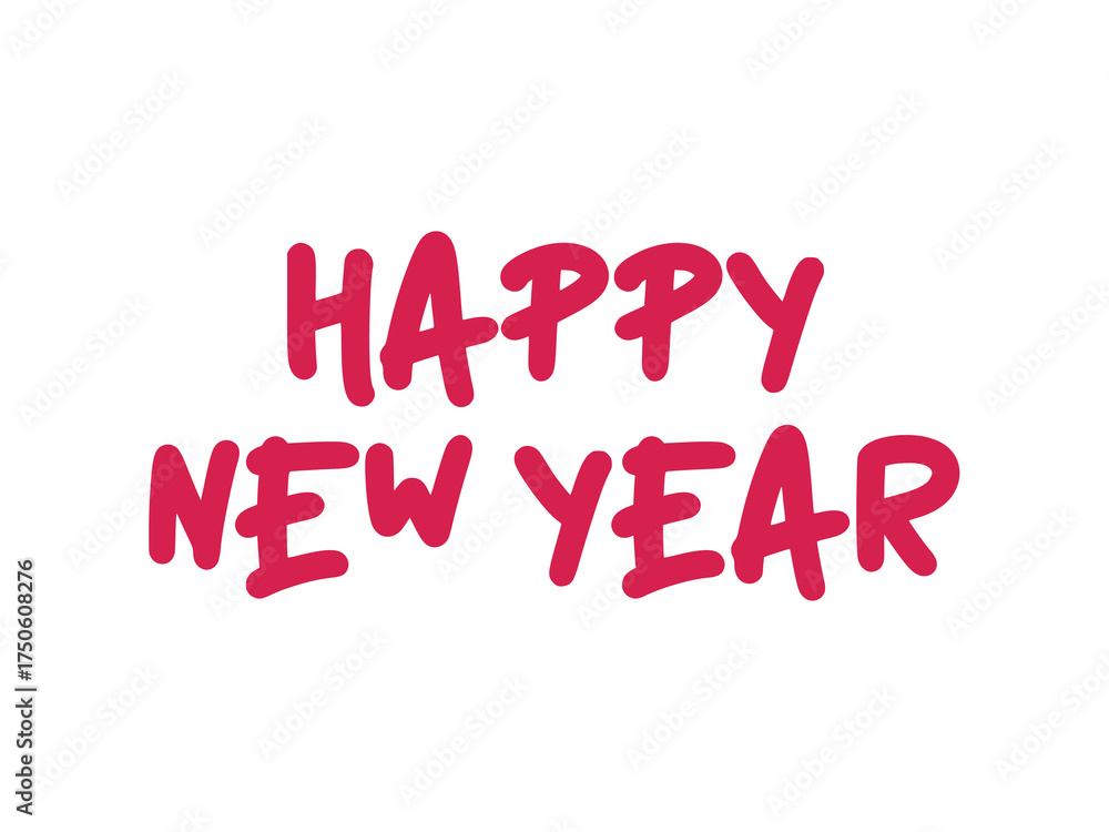 Fototapeta premium Celebrate the New Year with Joyful Wishes and Festive Greetings for Everyone