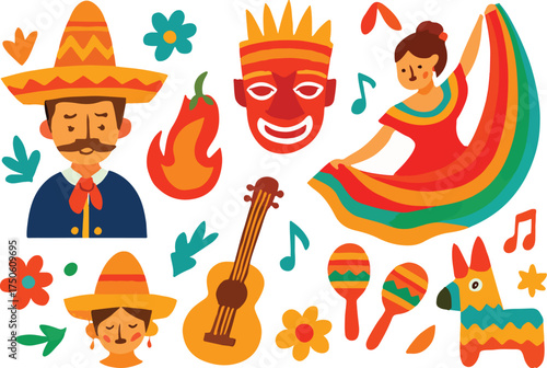set of mexican hats
