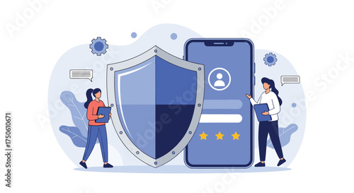 Ensuring mobile application security through comprehensive data protection and threat mitigation strategies.