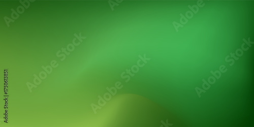 Best abstract green gradient color background, illustration of green radial grain gradient background trendy