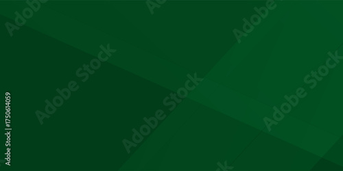 Texture Geometric Green Background with Diagonal Stripes and Gradients. Vector Minimalist Backdrop modern