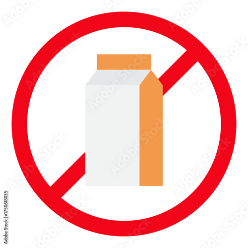 No Milk Sign