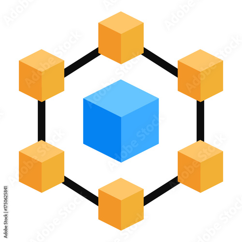 Blockchain Network Diagram