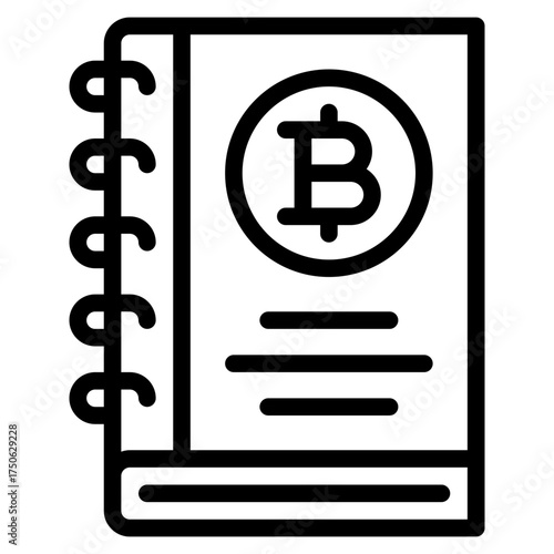 Bitcoin Wallet App Illustration