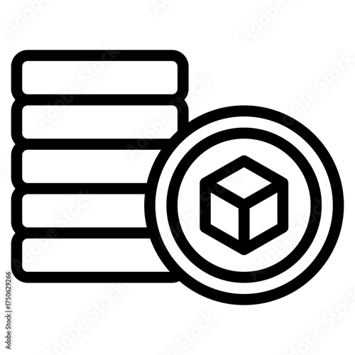 Blockchain and Cryptocurrency Icon