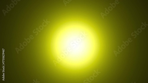 点滅する黄色い光が広がる幻想的な背景素材