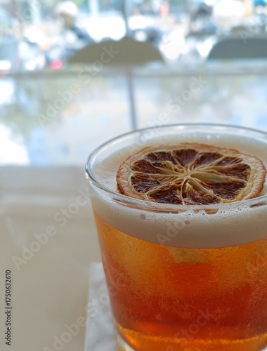 a cup of (dried) lemon tea