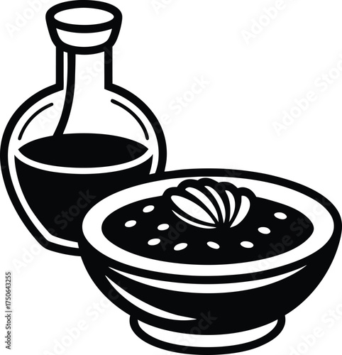 Festive fireworks bursting in celebration with a party popper cone isolated on transparent background