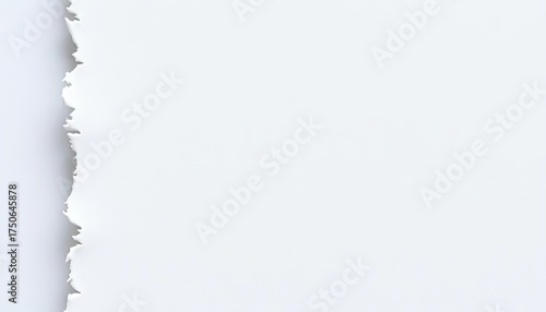 Close-up of deckle edge paper texture showing uneven, fibrous border,  invitation,  scrapbooking