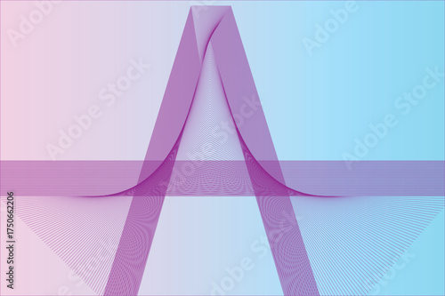 A alphabet latter blending image