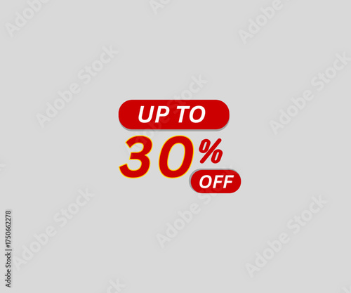 30% OFF,  UP TO 30% OFF, PERCENT, DISCOUNT OFFER, PERCENT LOGO, DISCOUNT LOGO, DESIGN LOGO