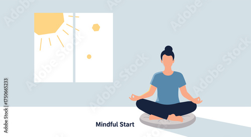 Practicing Mindfulness Meditation For A Peaceful Morning Routine