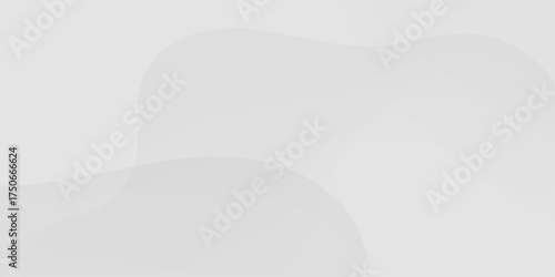 Abstract gray fluid wave background with smooth gradient texture. modern creative trendy design