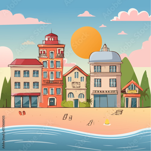 Beach architecture landscape outdoors