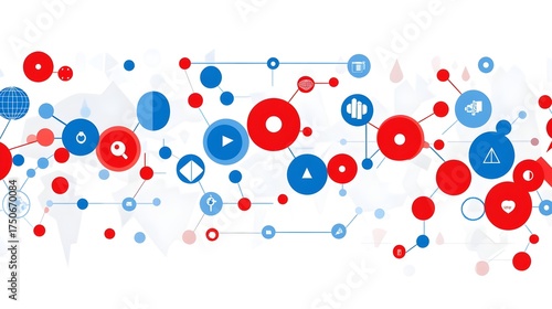 Data visualization action digital space infographic content abstract environment wide viewpoint