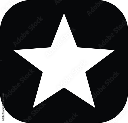 White star shape vector graphic scalable eps illustration icon symbol element for design projects