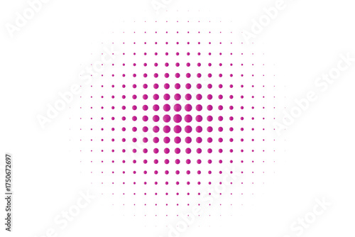 Pop art dot background. Pop art halftone spotted element. Halftone blue color dot. Pop art dotted on white background. Cartoon pop art circle, comic style bubble template