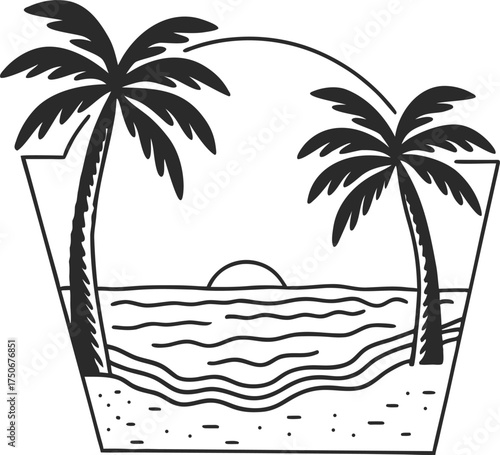 Solid abstract pure deep empty space texture, minimalist graphic element