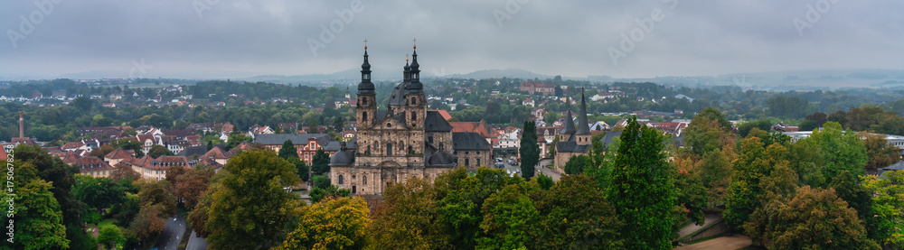 Fototapeta premium Fulda Panoramablick
